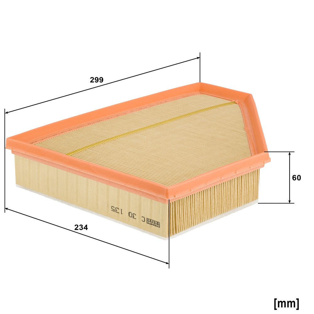 MANN-FILTER C 30 135 - Luftfilter