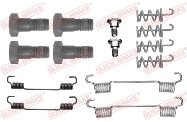 QUICK BRAKE 105-0716 - Zubehörsatz, Feststellbremsbacken