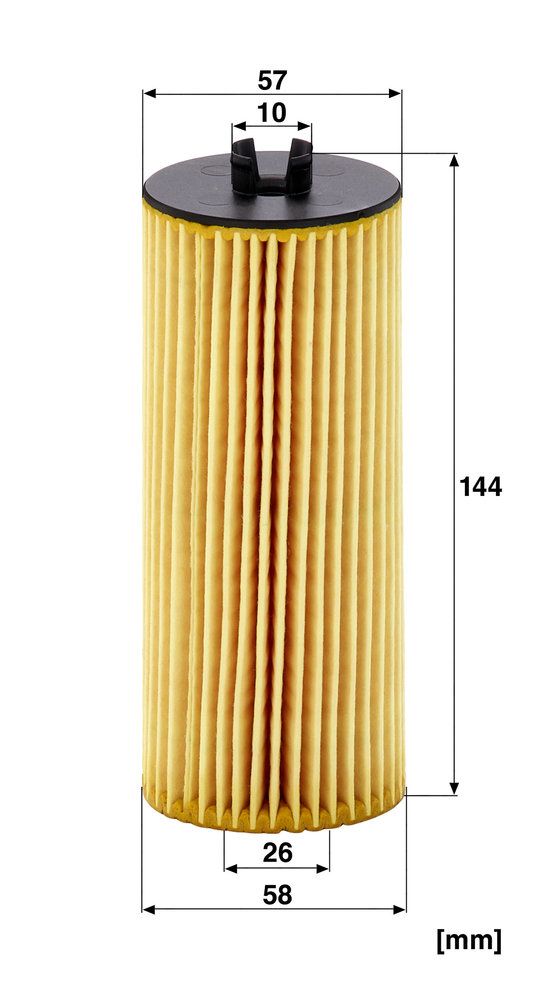 MANN-FILTER HU 6008 z - Ölfilter
