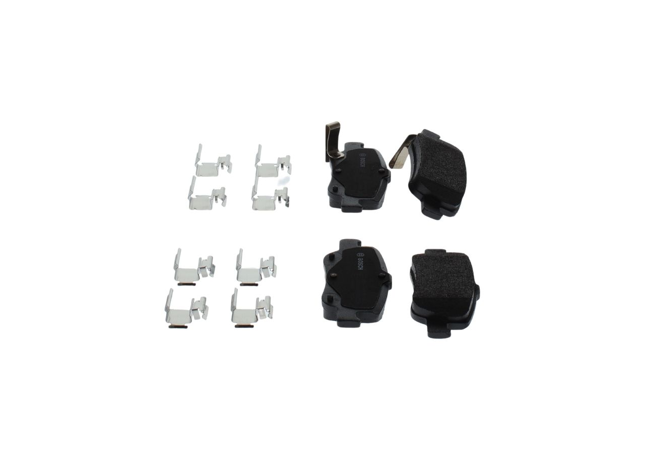 BOSCH 0 986 494 651 - Bremsbelagsatz, Scheibenbremse
