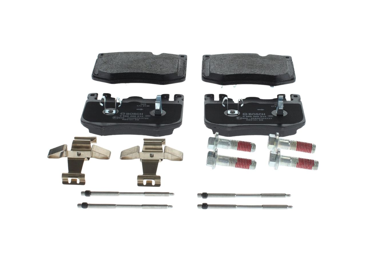 BOSCH 0 986 460 215 - Bremsbelagsatz, Scheibenbremse