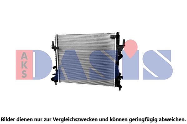 AKS DASIS 020071N - Kühler, Motorkühlung