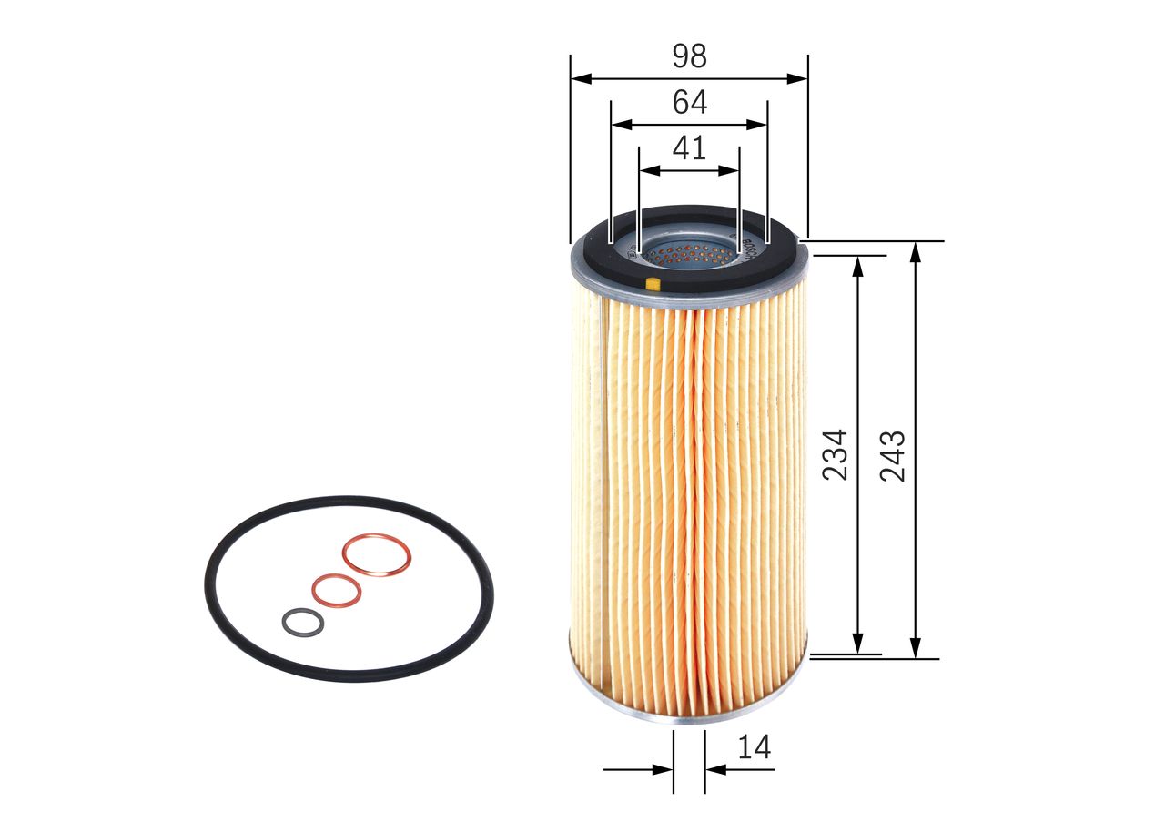 BOSCH 1 457 429 600 - Ölfilter