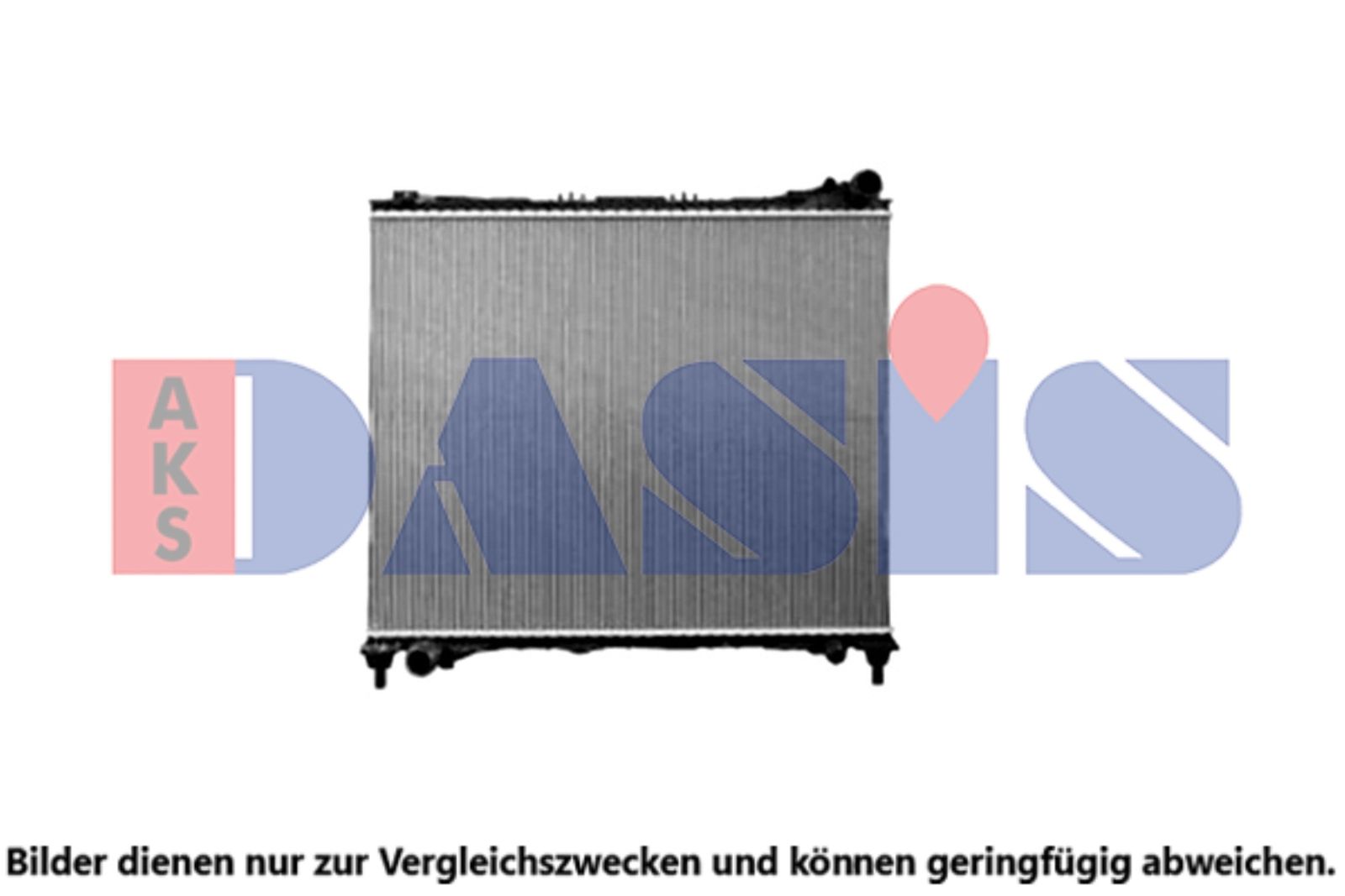 AKS DASIS 020081N - Kühler, Motorkühlung
