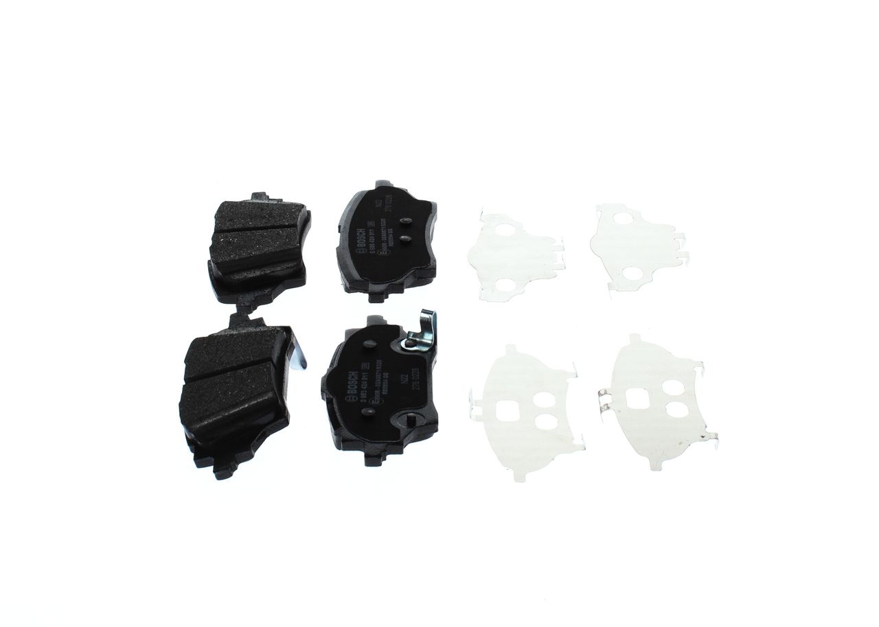 BOSCH 0 986 424 911 - Bremsbelagsatz, Scheibenbremse