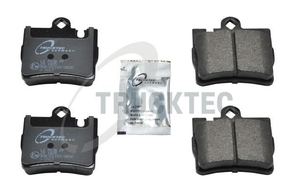TRUCKTEC AUTOMOTIVE 02.35.110 - Bremsbelagsatz, Scheibenbremse