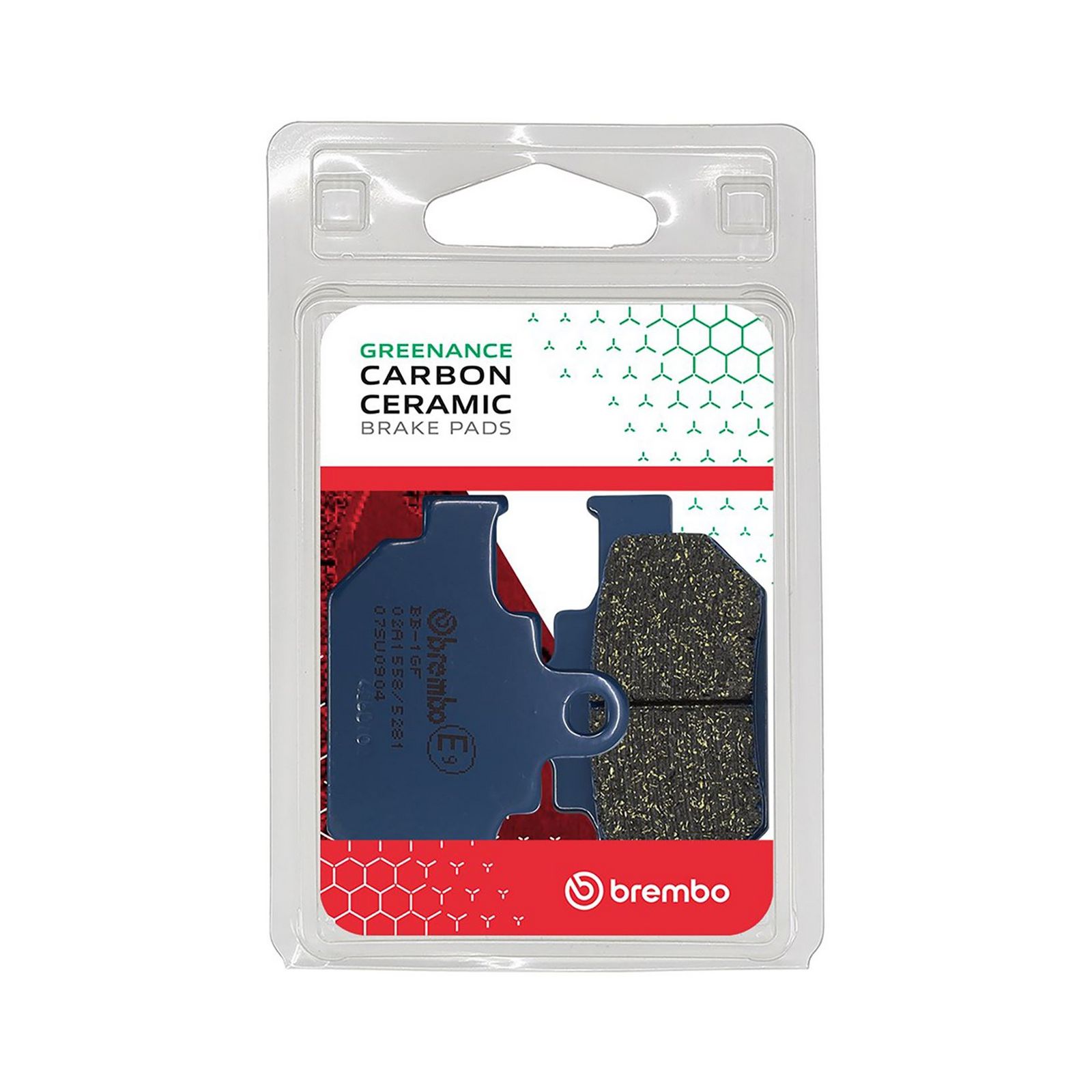 BREMBO 07SU0904 - Bremsbelagsatz, Scheibenbremse