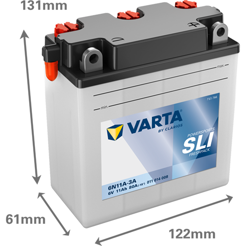 VARTA 011014008K544 - Starterbatterie