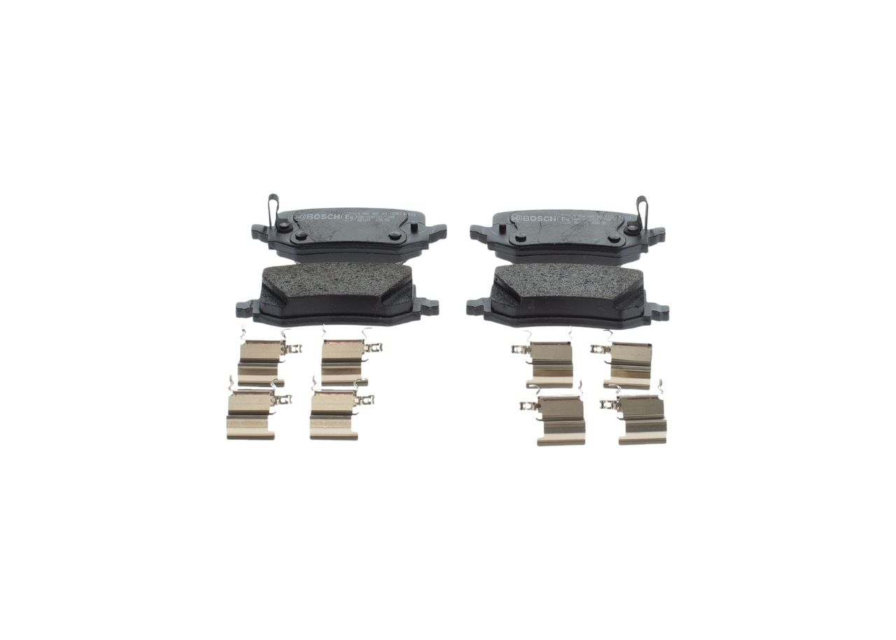 BOSCH 0 986 460 161 - Bremsbelagsatz, Scheibenbremse