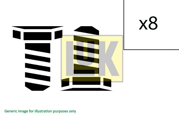 Schaeffler LuK 411 0118 11 - Schraubensatz, Schwungrad
