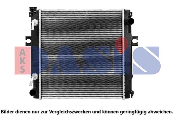AKS DASIS 070011N - Kühler, Motorkühlung