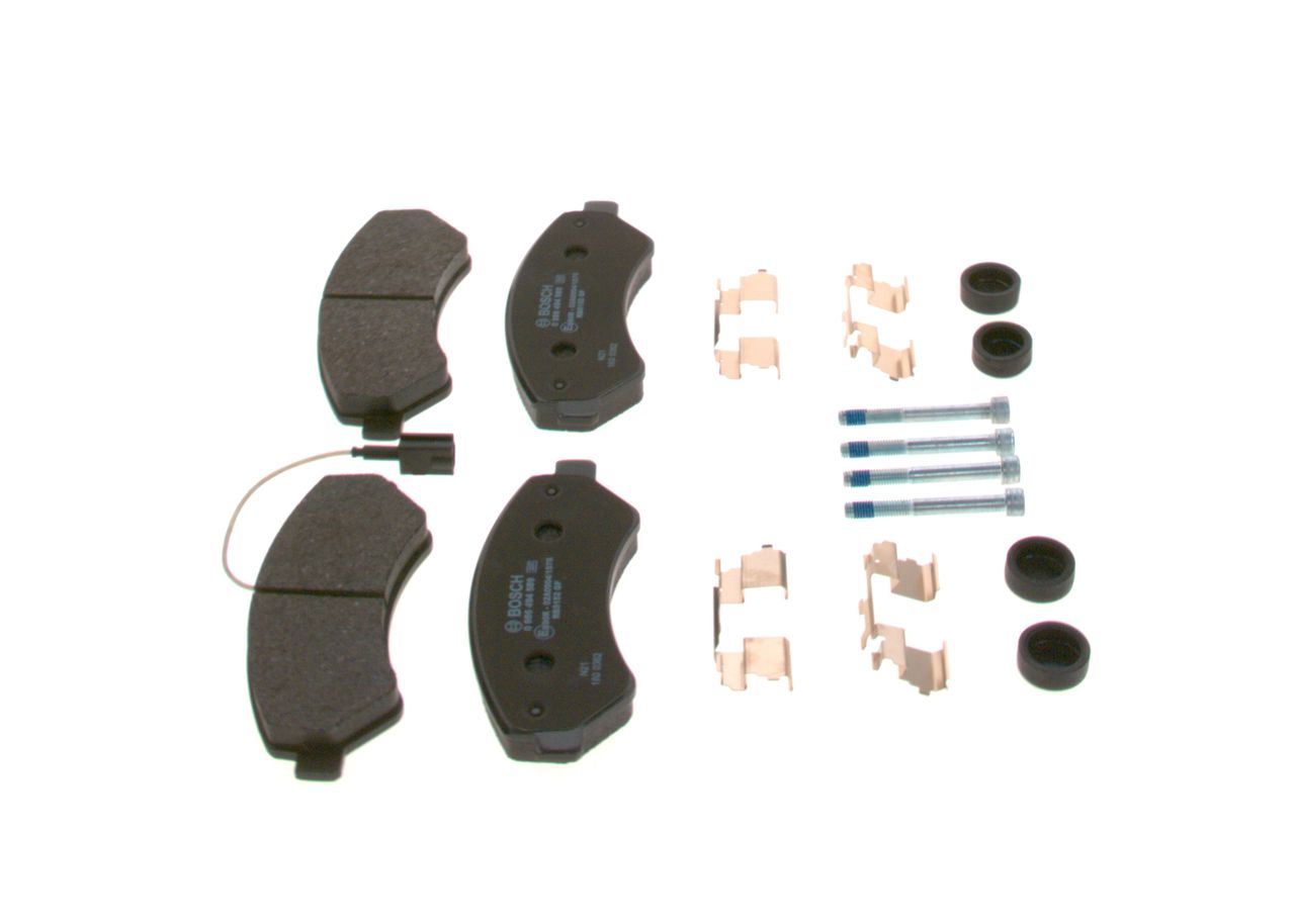 BOSCH 0 986 494 589 - Bremsbelagsatz, Scheibenbremse