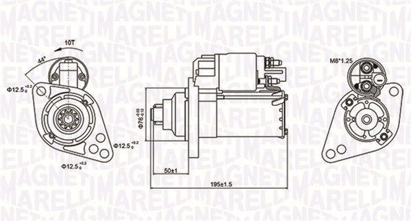 MAGNETI MARELLI 063721294010 - Starter