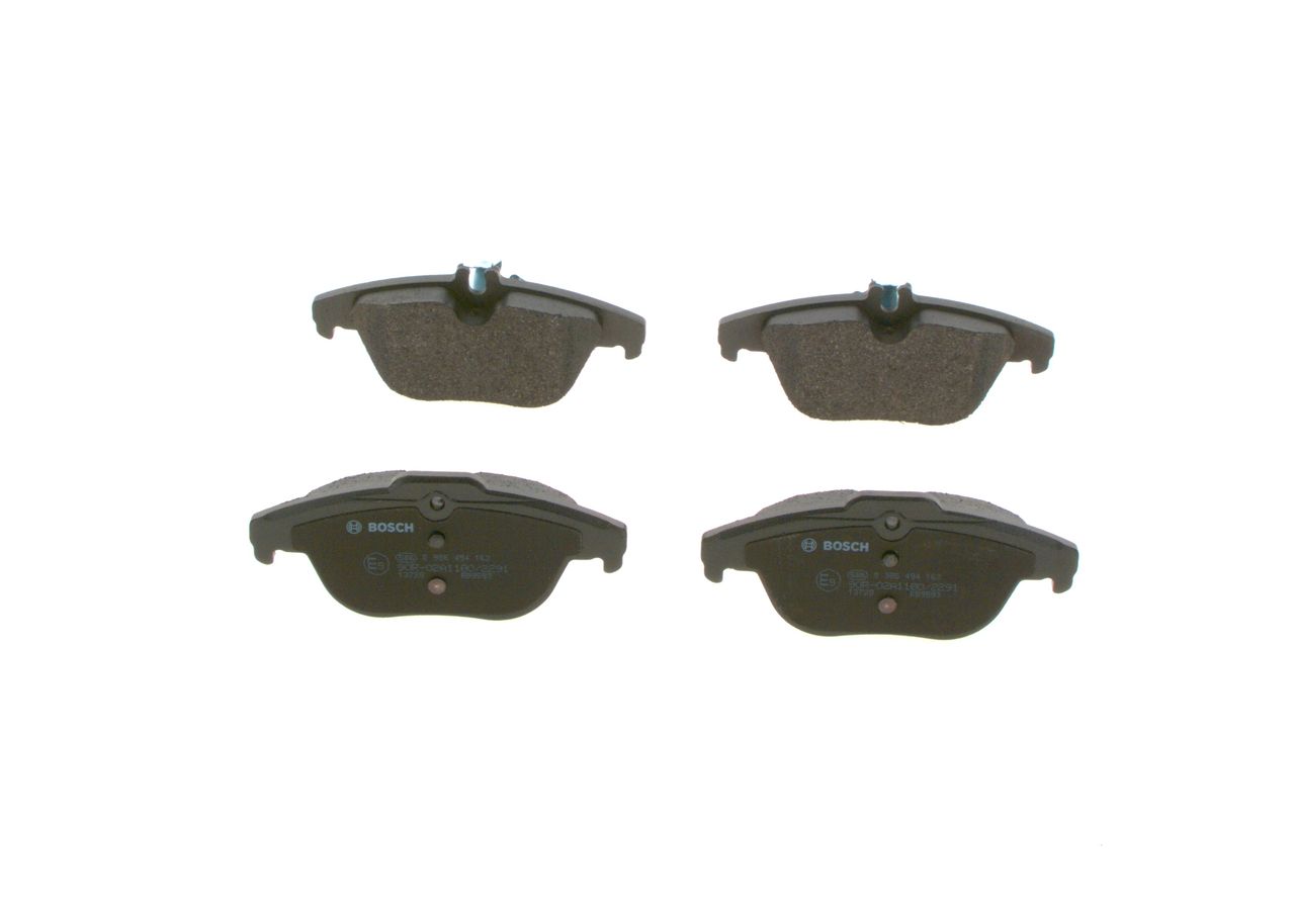 BOSCH 0 986 494 162 - Bremsbelagsatz, Scheibenbremse