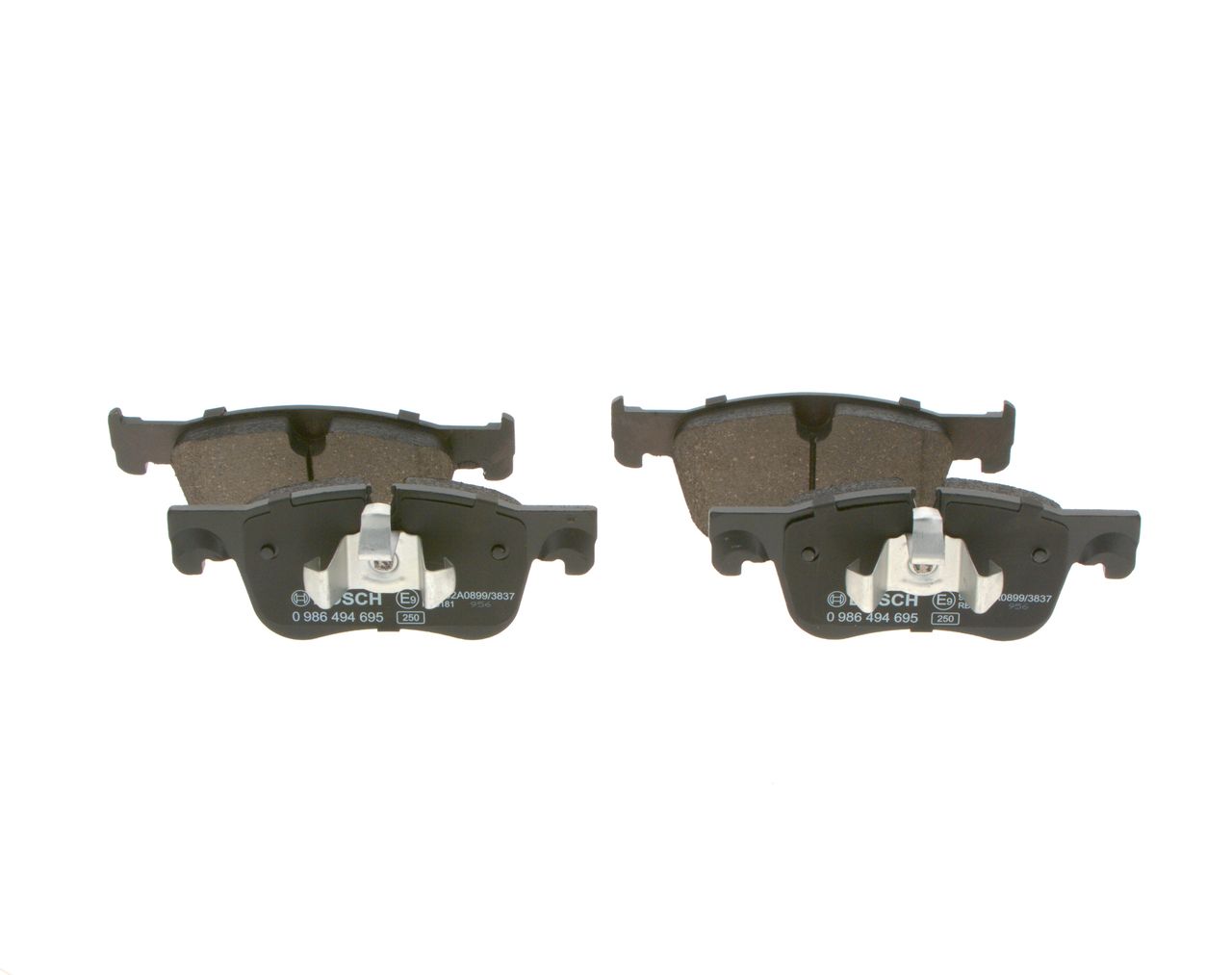BOSCH 0 986 494 695 - Bremsbelagsatz, Scheibenbremse