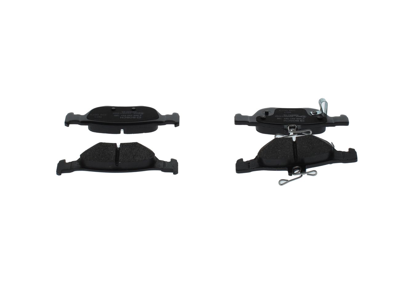 BOSCH 0 986 460 027 - Bremsbelagsatz, Scheibenbremse