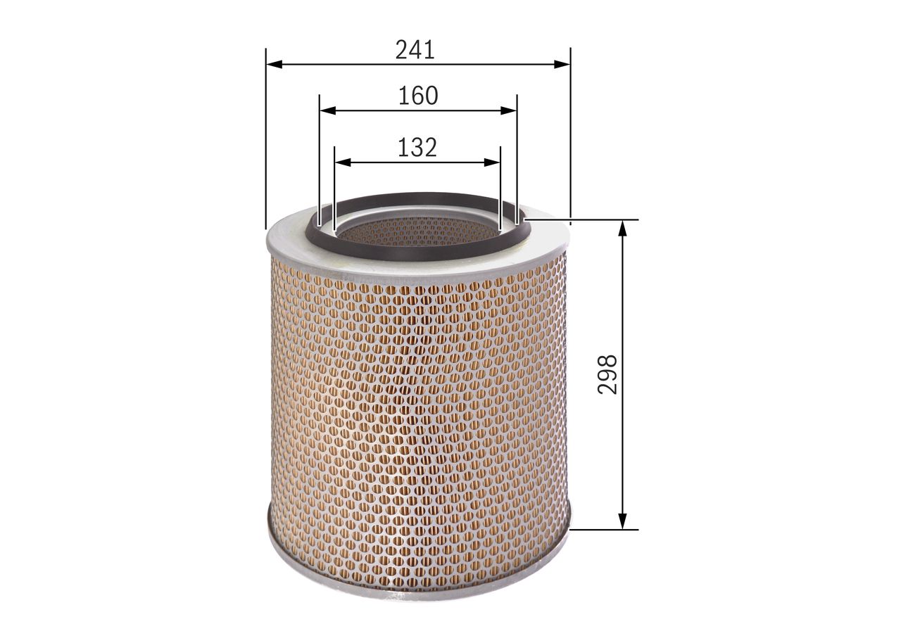 BOSCH 1 457 433 735 - Luftfilter
