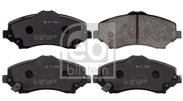 FEBI BILSTEIN 116063 - Bremsbelagsatz, Scheibenbremse
