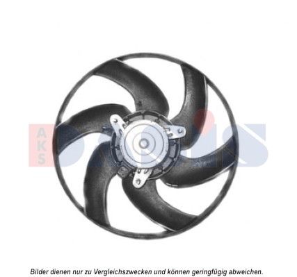 AKS DASIS 068044N - Lüfter, Motorkühlung