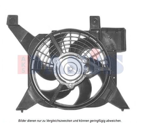 AKS DASIS 068042N - Lüfter, Motorkühlung