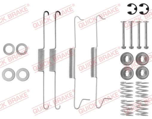 QUICK BRAKE 105-0623 - Zubehörsatz, Bremsbacken