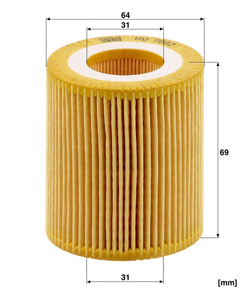 MANN-FILTER HU 7002 z - Ölfilter