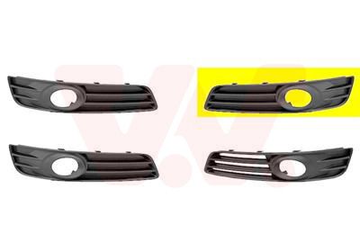VAN WEZEL 0334591 - Lüftungsgitter, Stoßfänger