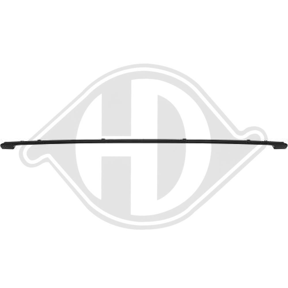 DIEDERICHS 1206843 - Zier-/Schutzleiste, Kühlergitter