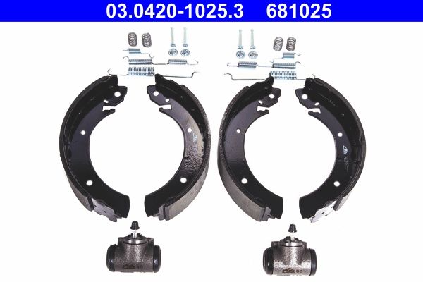 ATE 03.0420-1025.3 - Bremsbackensatz