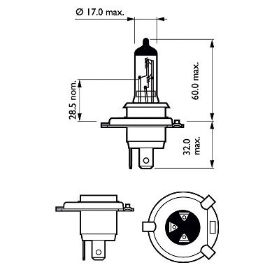 PHILIPS 12342RGTS2 - Glühlampe, Fernscheinwerfer