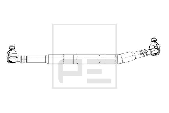 PE Automotive 032.007-00A - Lenkstange