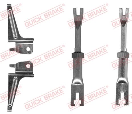QUICK BRAKE 108 53 008 - Nachsteller-Satz, Trommelbremse