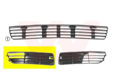 VAN WEZEL 0323504 - Lüftungsgitter, Stoßfänger