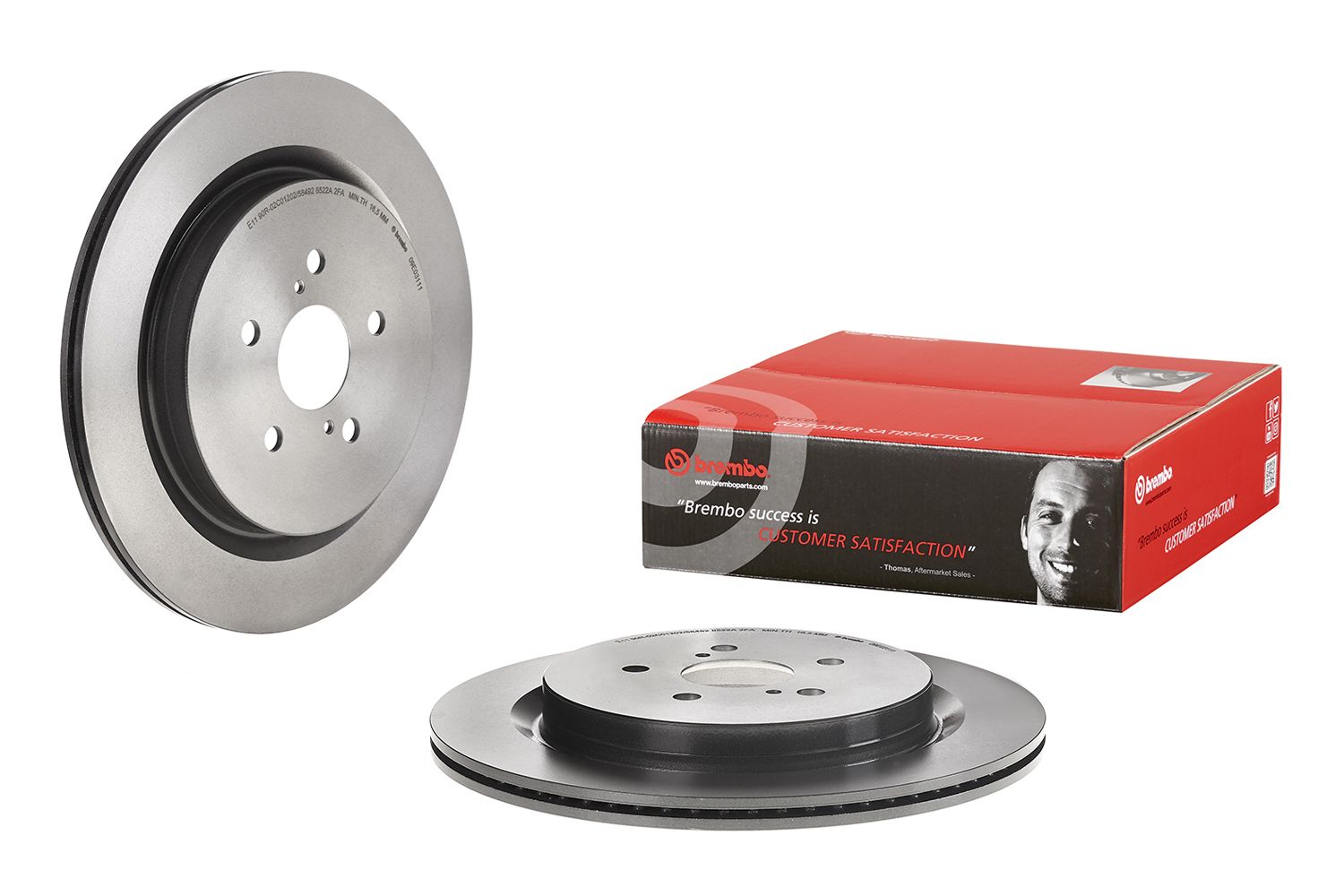 BREMBO 09.E031.11 - Bremsscheibe