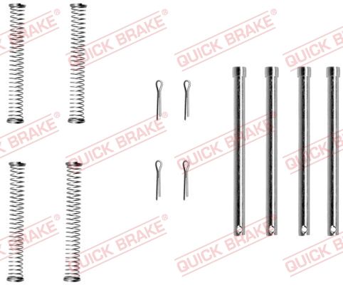 QUICK BRAKE 109-1128 - Zubehörsatz, Scheibenbremsbelag