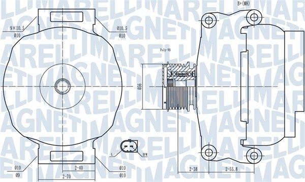 MAGNETI MARELLI 063731769010 - Generator