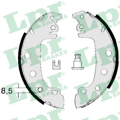 LPR 00770 - Bremsbackensatz