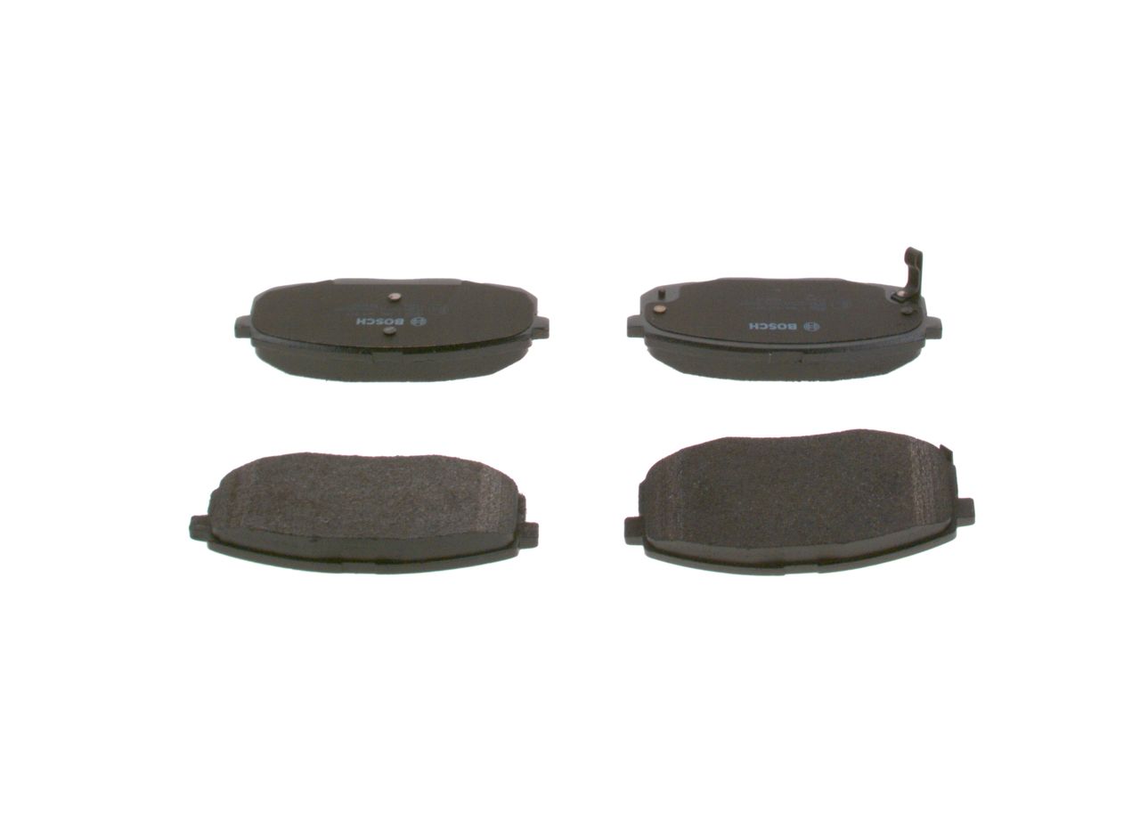 BOSCH 0 986 424 811 - Bremsbelagsatz, Scheibenbremse