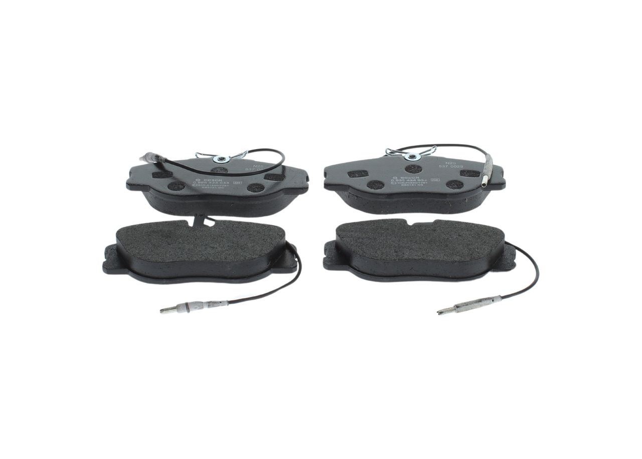 BOSCH 0 986 424 033 - Bremsbelagsatz, Scheibenbremse