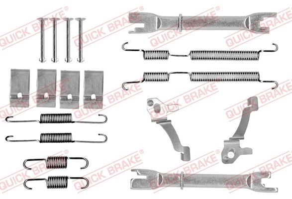 QUICK BRAKE 105-0017S - Zubehörsatz, Bremsbacken