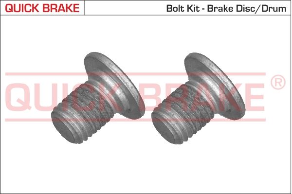 QUICK BRAKE 11661K - Schraubensatz, Bremsscheibe