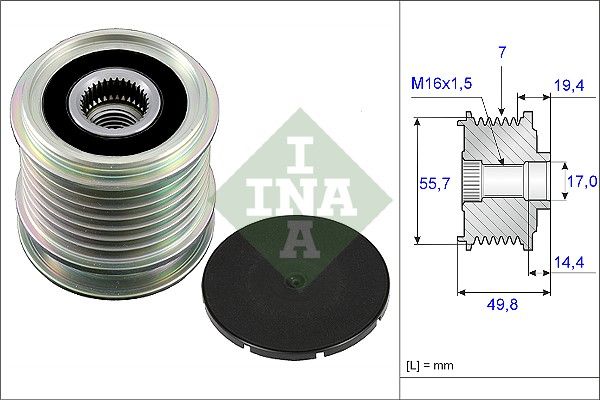 Schaeffler INA 535 0165 10 - Generatorfreilauf