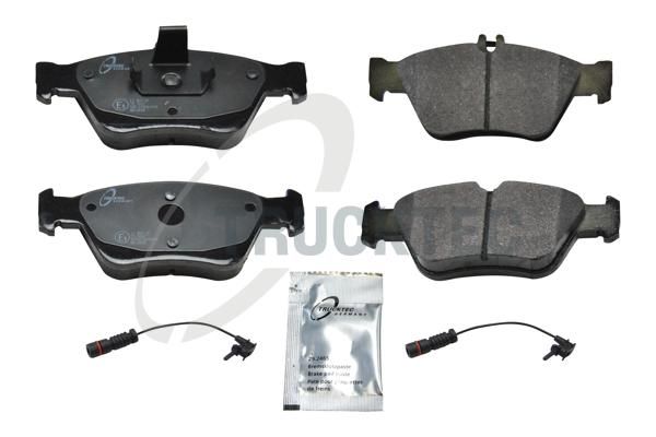 TRUCKTEC AUTOMOTIVE 02.35.122 - Bremsbelagsatz, Scheibenbremse