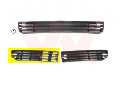 VAN WEZEL 0314504 - Lüftungsgitter, Stoßfänger