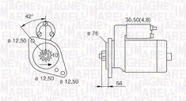 MAGNETI MARELLI 063521230120 - Starter