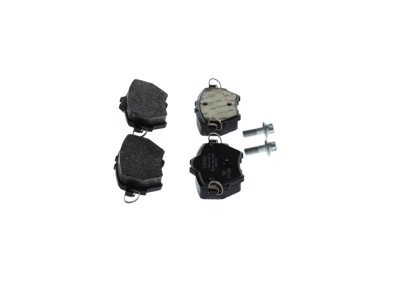 BOSCH 0 986 424 878 - Bremsbelagsatz, Scheibenbremse