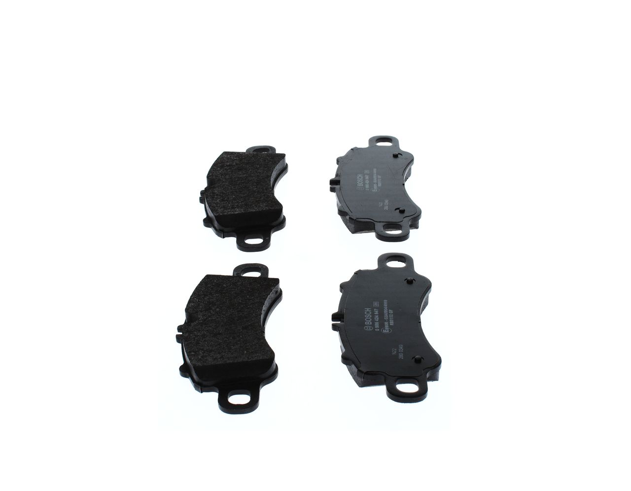 BOSCH 0 986 424 847 - Bremsbelagsatz, Scheibenbremse