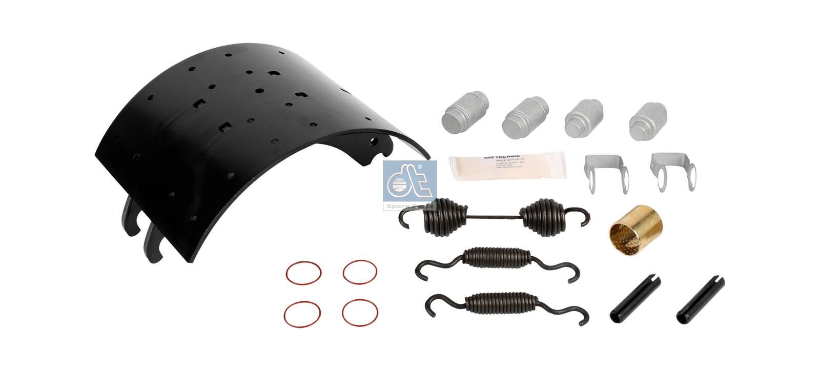 DT Spare Parts 10.23360 - Bremsbacke