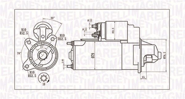 MAGNETI MARELLI 063721396010 - Starter