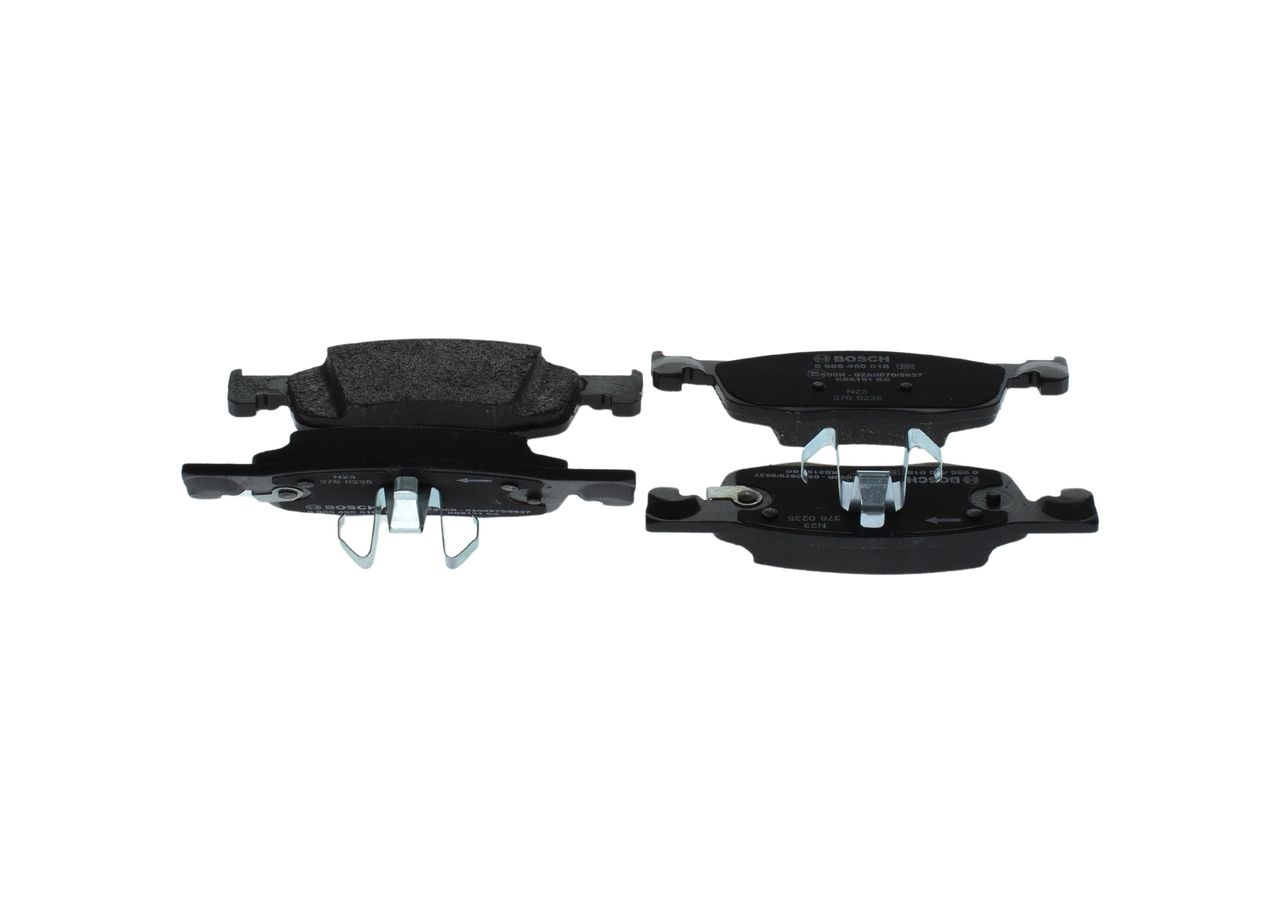 BOSCH 0 986 460 018 - Bremsbelagsatz, Scheibenbremse